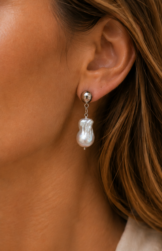Baroque Nugget Earrings