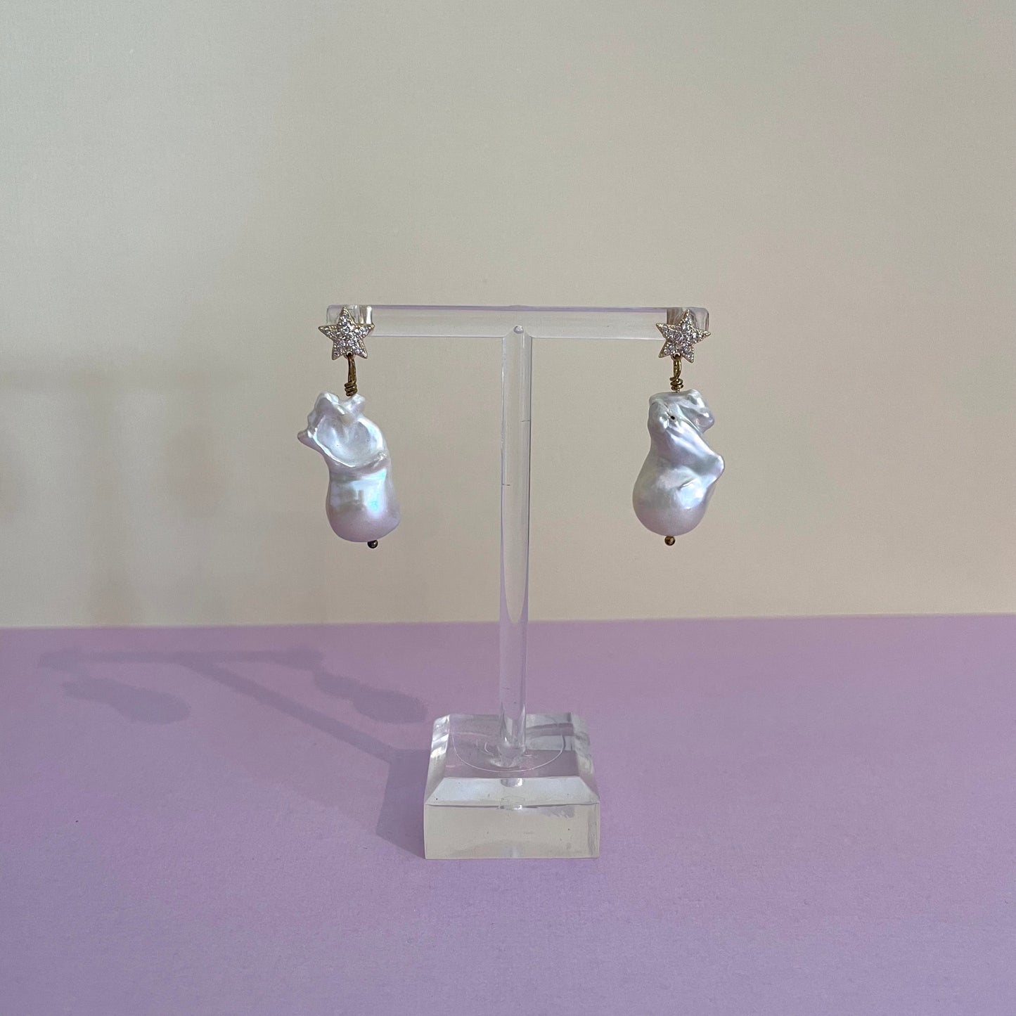 Baroque Star Earrings