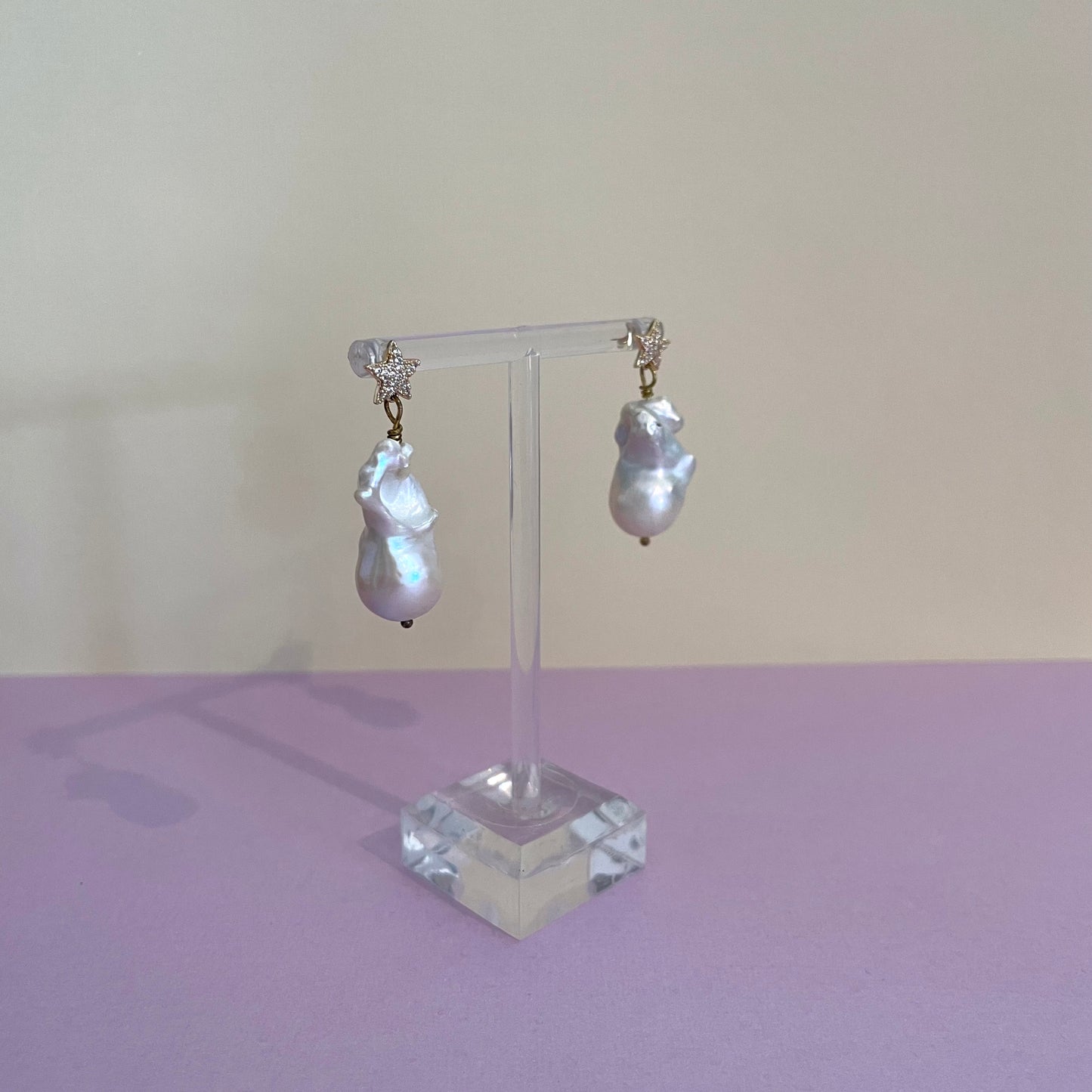 Baroque Star Earrings
