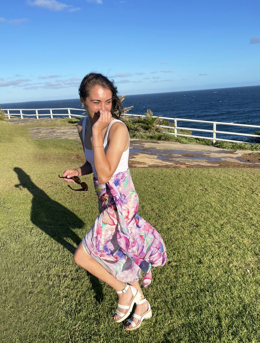 Inflorescence Wrap Skirt