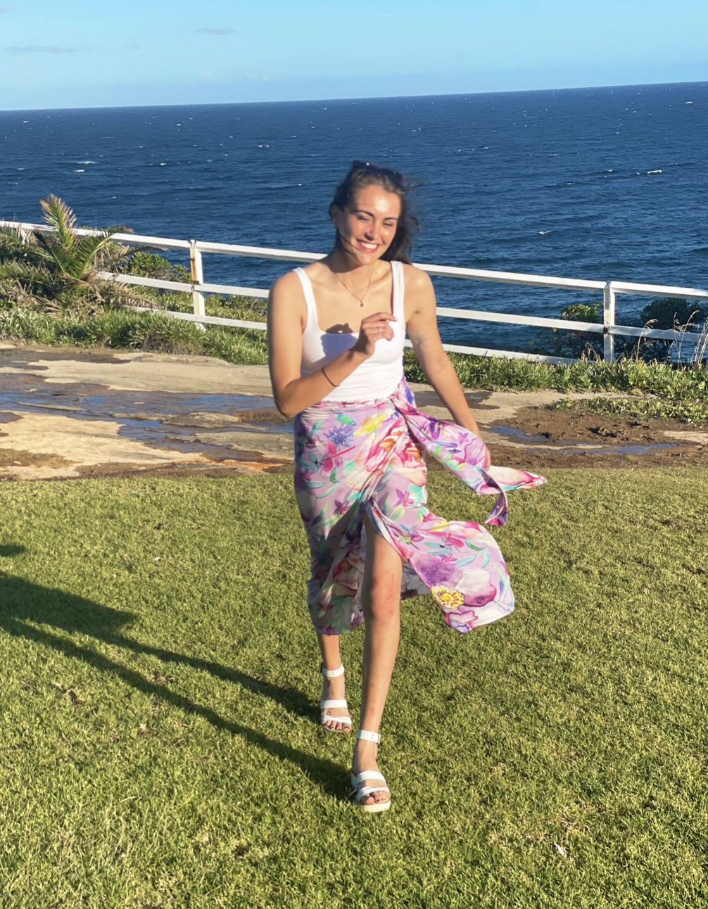 Inflorescence Wrap Skirt