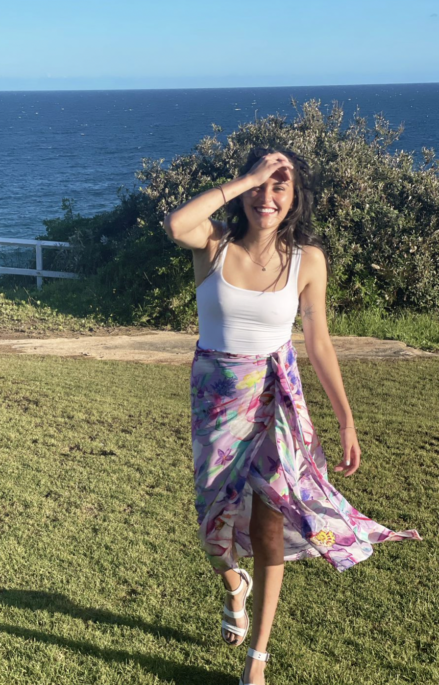 Inflorescence Wrap Skirt