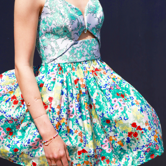 Botanic Bloom Mini Skirt