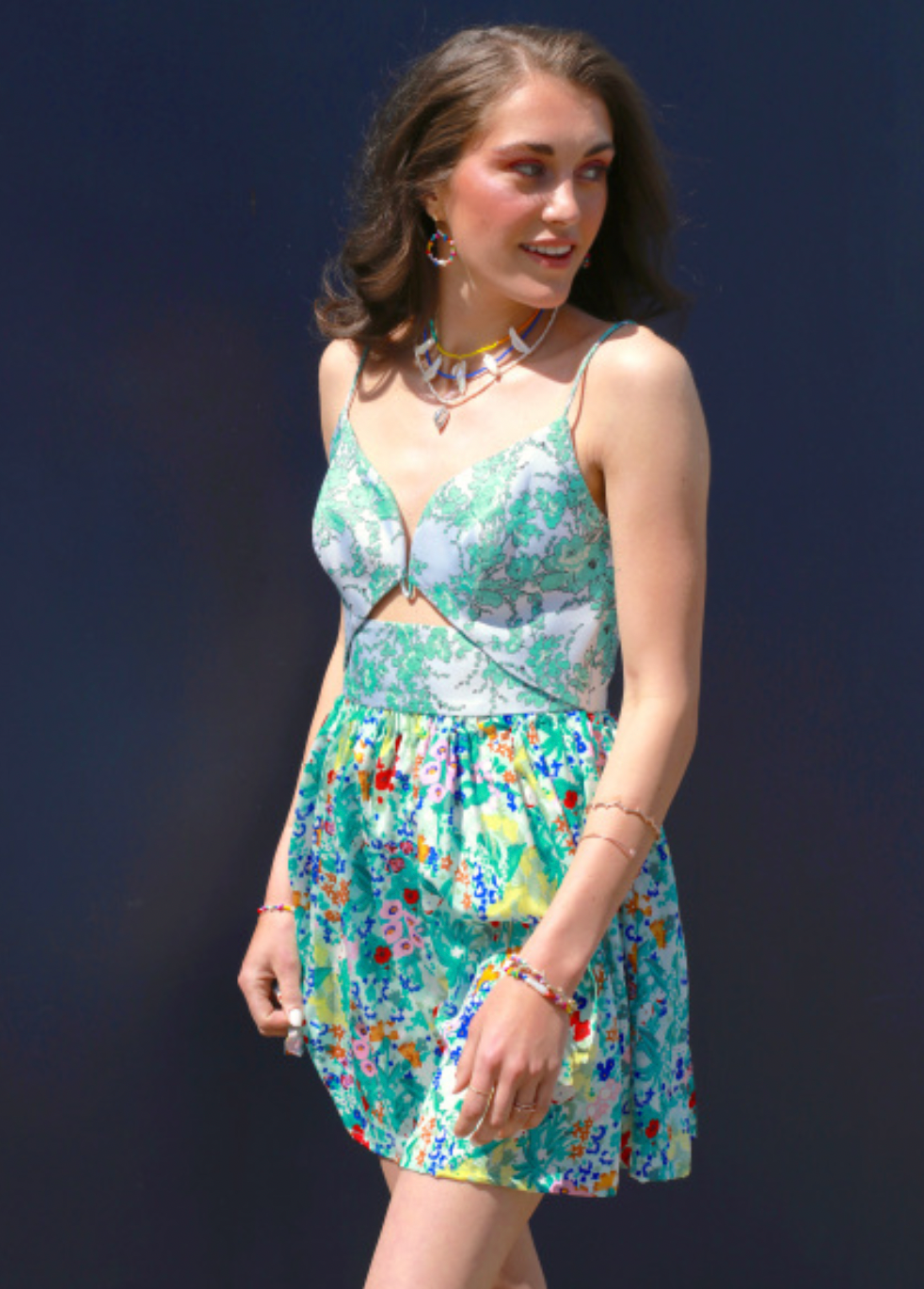 Botanic Bloom Mini Skirt