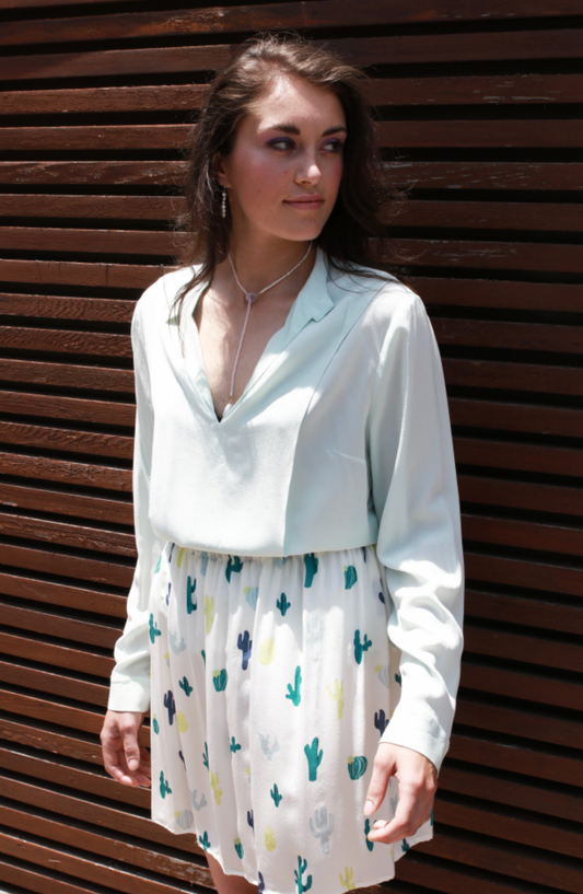 Cactus Mini Skirt