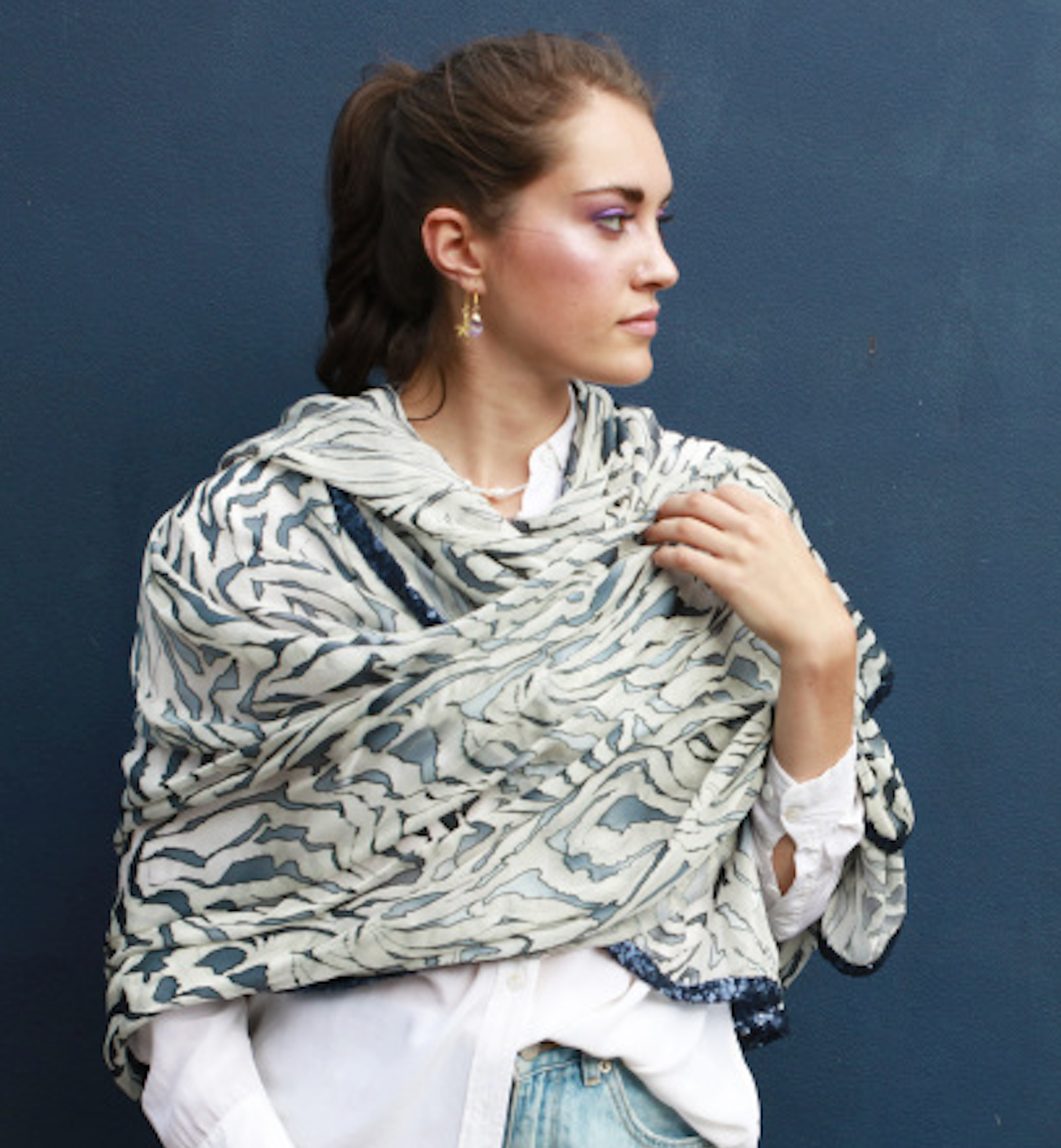 Zebra Scarf