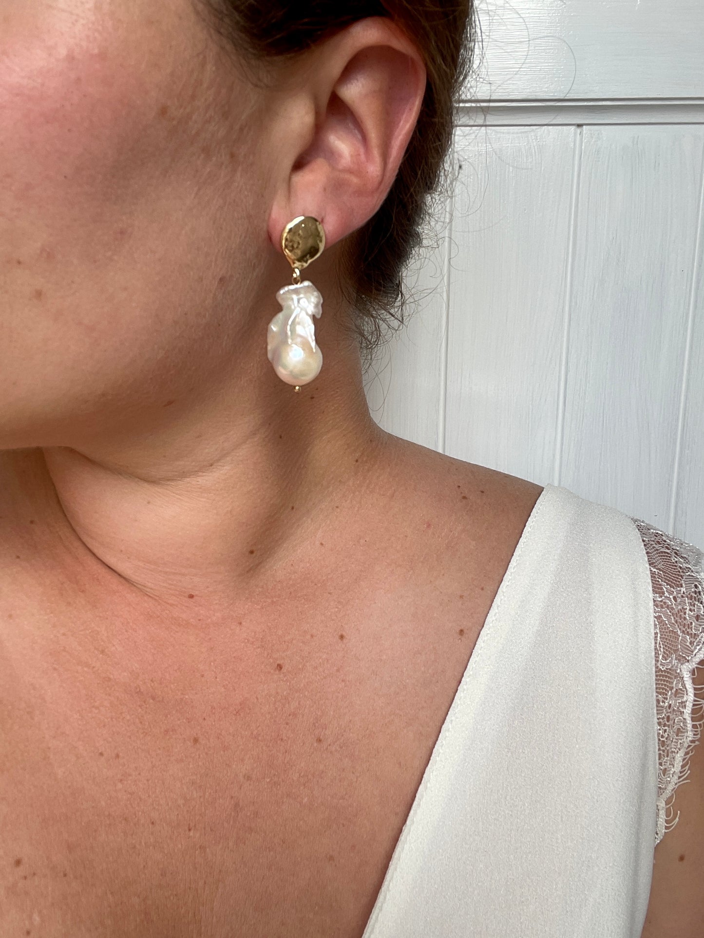 Baroque Nugget Earrings