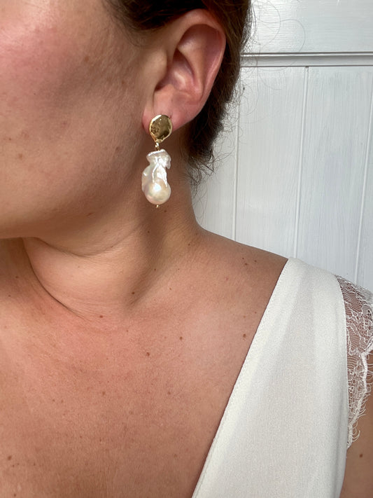 Baroque Nugget Earrings
