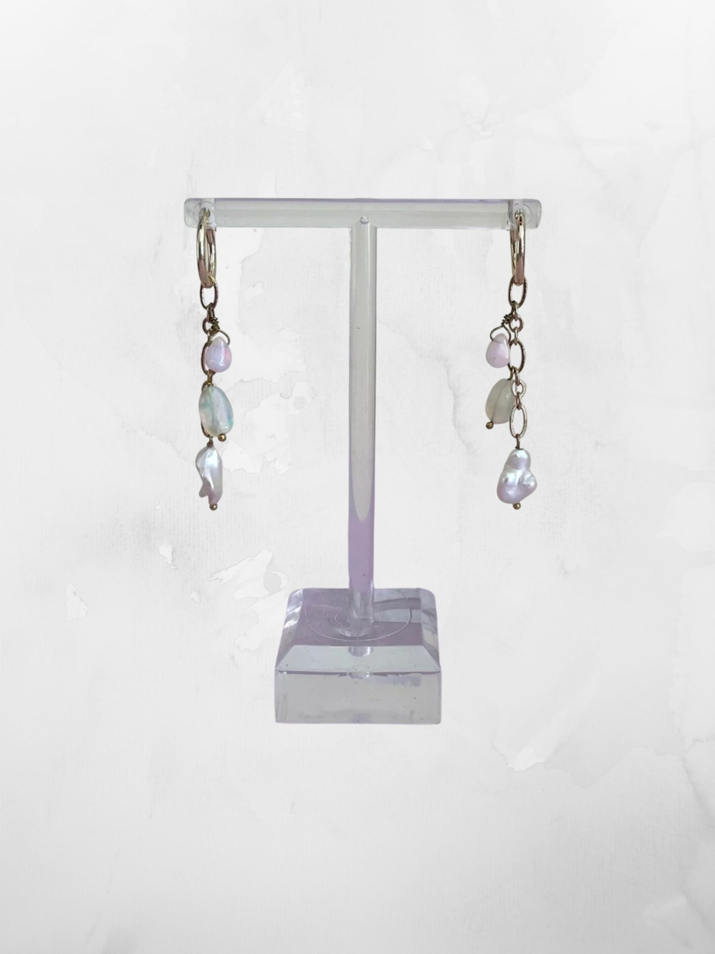 Opearl Chain Huggies