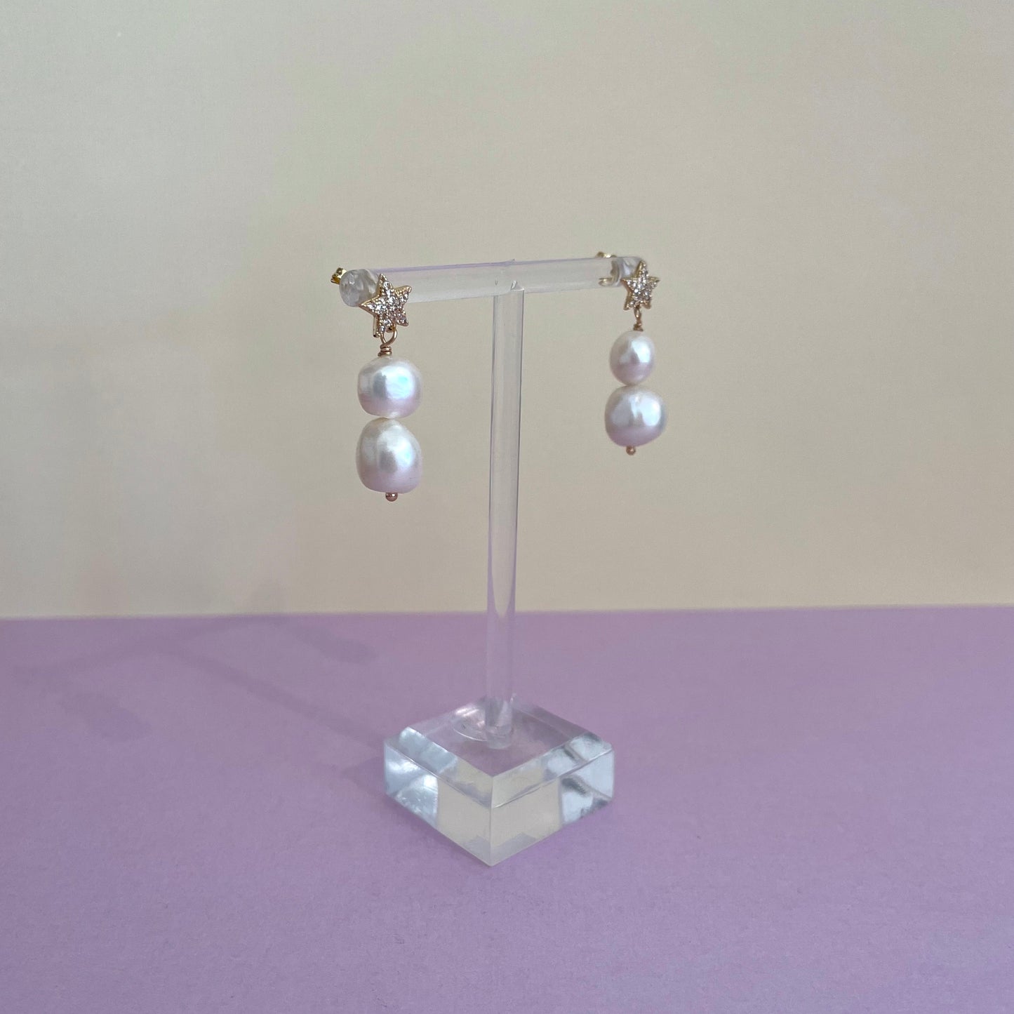 Hourglass Star Earrings