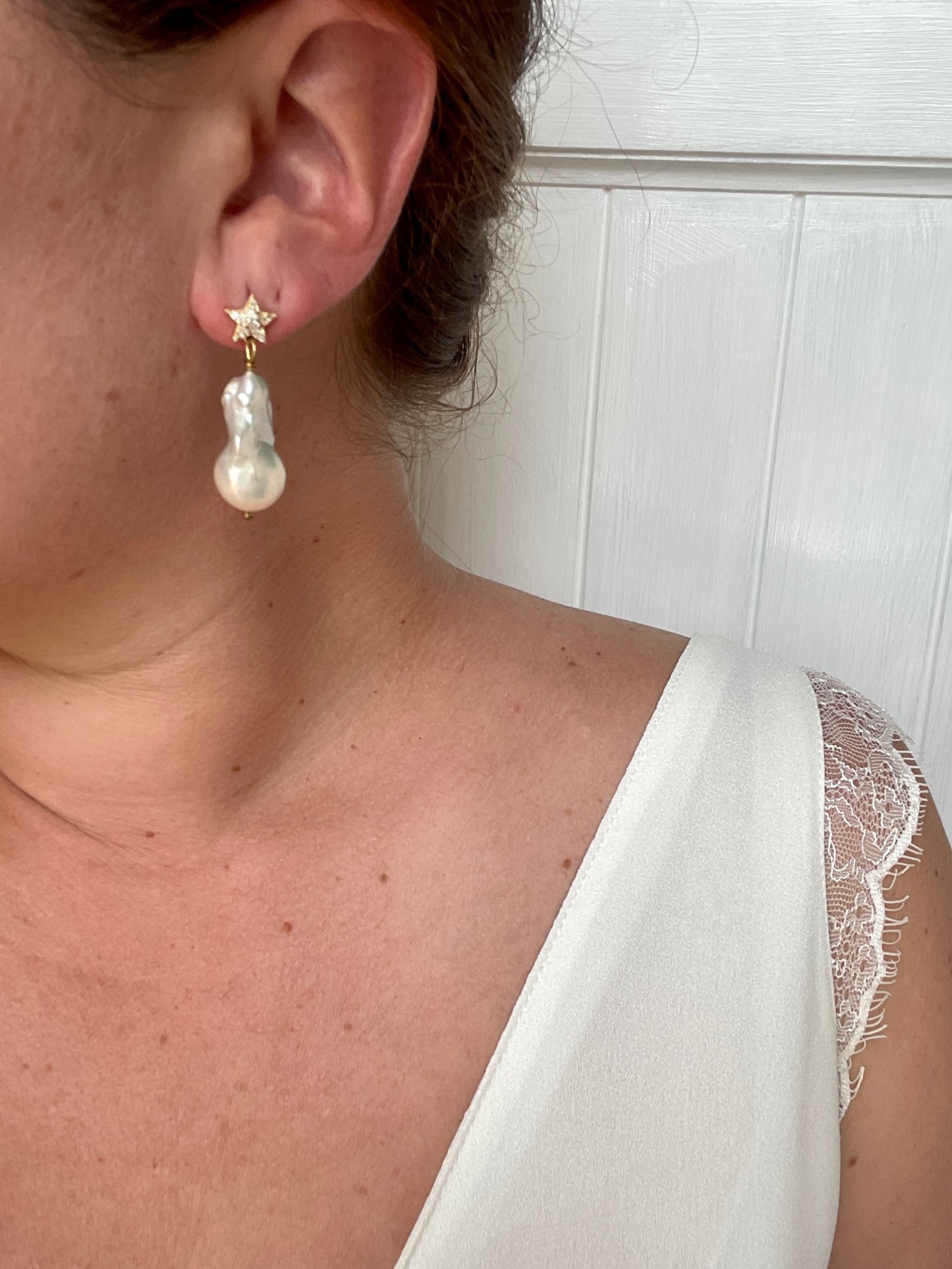 Baroque Star Earrings